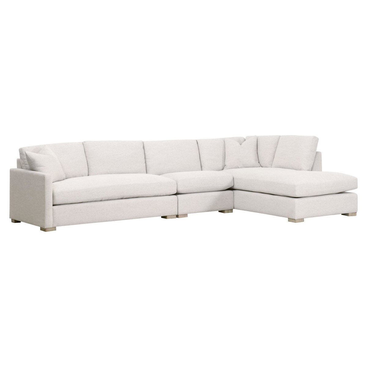 Clara Modular 1-Seat Armless Chair, Seating by Essentials for Living, 31.5" width x 34" height x 36" depth View 5