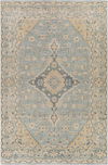 Zahra Handmade Rug, by Surya, 1'6" length x 1'6" width thumbnail