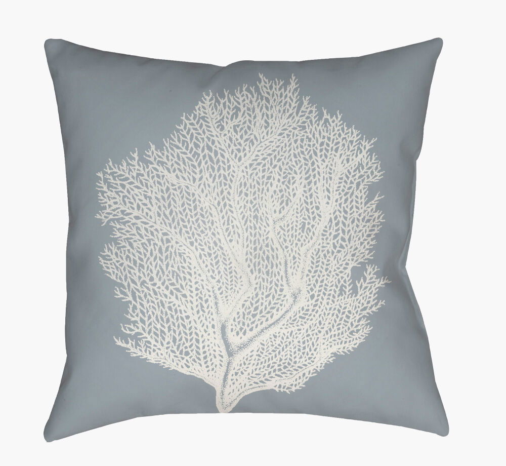 Coastal II Accent Pillow, Decorative Pillow by Surya, 18" length x 18" width