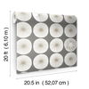 Soho Starburst Grey Peel & Stick Wallpaper thumbnail 7