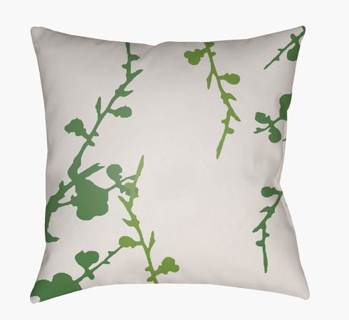 Chinoiserie Floral Accent Pillow