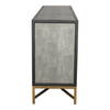 Mako Small Sideboard Grey, Cabinets & Sideboard by Moe's Home, 76" width x 34" height x 18" depth thumbnail 5