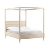 Marcellina Bed King Whitewash, by Dovetail, 80.5" width x 90" height x 87.3" depth thumbnail 1