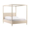 Marcellina Bed King Whitewash, by Dovetail, 81.7" width x 90" height x 87.3" depth thumbnail 1