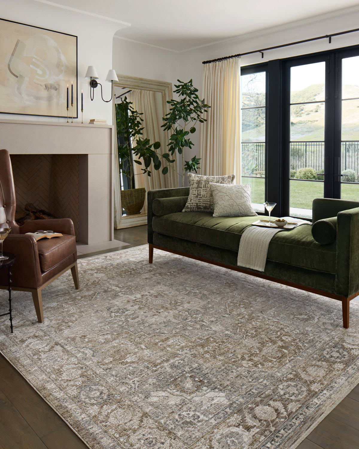 Loloi Tabitha Rug, 2' length x 3'4" width View 2
