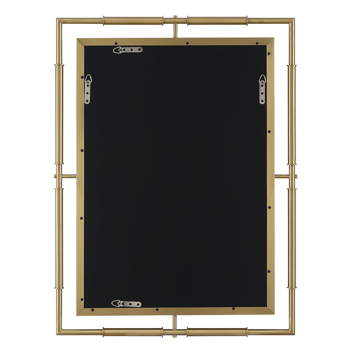 It's All Connected Rectangle Brass Mirror, by Uttermost, 30" width x 40" height x 1" depth View 8