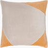 Cotton Velvet Accent Pillow Poly, Decorative Pillow by Surya, 18" length x 18" width thumbnail