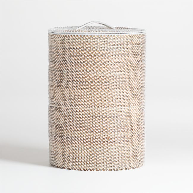 Online Designer Hallway/Entry Sedona White Hamper