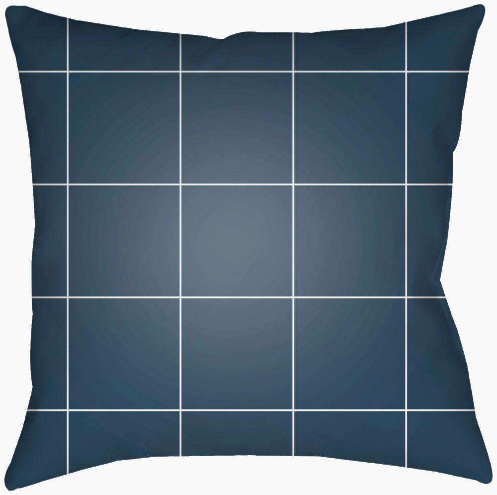 Gridwork Accent Pillow, Decorative Pillow by Surya, 16" length x 16" width
