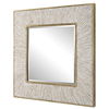 Wharton Whitewashed Square Mirror thumbnail 5