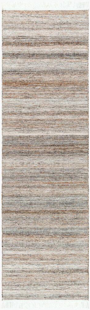 Lily Handmade Rug, by Surya, 8' length x 2'6" width