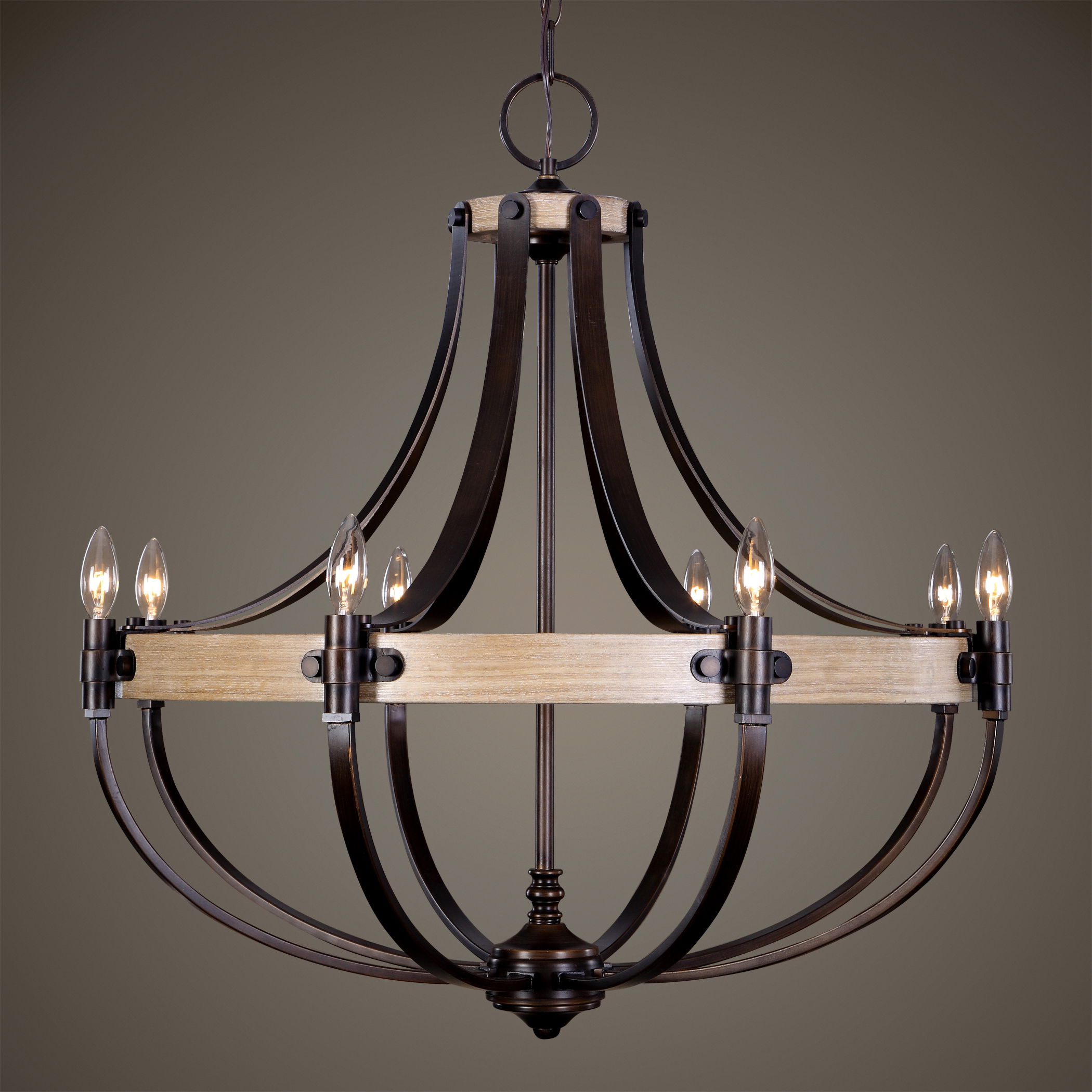 Dubois 8 Light Chandelier large image 