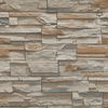 Flat Stone Brown & Grey Wallpaper thumbnail 0