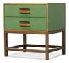 Gideon Shagreen Side Table  Watercress, by Sarreid, 1'6" length x 1'10" width x 2' height thumbnail 8