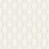 Petite Ogee Beige Wallpaper thumbnail 0