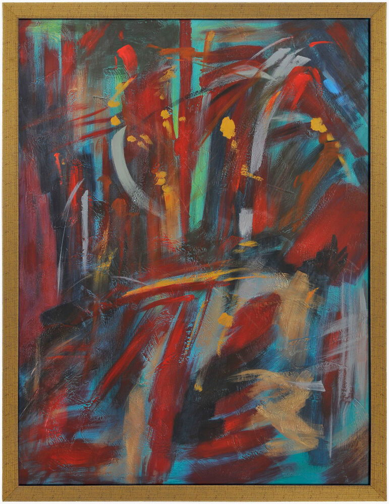 Surya Wall Decor, Painting, 48" width x 36" height