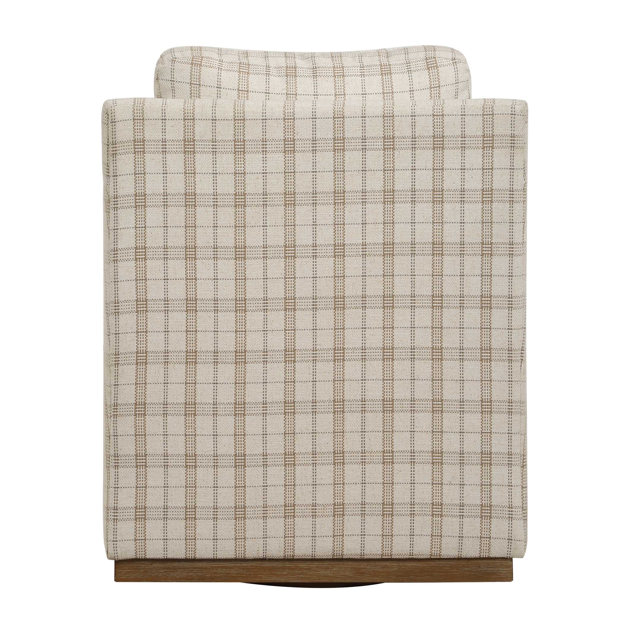 Basie Casual Linen Swivel Chair, Furniture by Uttermost, 31.5" width x 31" height x 27.75" depth View 7