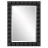 Studded Black Mirror, by Uttermost, 31.75" width x 43.25" height x 2" depth thumbnail 1