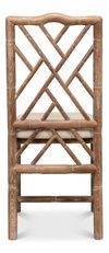 Brighton Bamboo Side Chair, Dining Chair by Sarreid, 17" length x 22" width x 39" height thumbnail 10