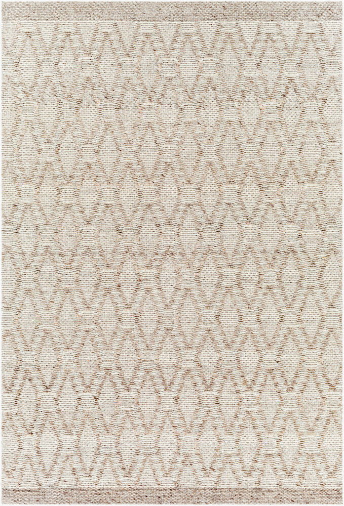 Napoli Handmade Rug, by Surya, 1'6" length x 1'6" width