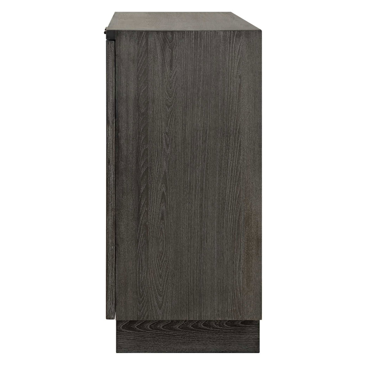 Shelby 2 Door Ebony Stained Cabinet, Furniture by Uttermost, 39.4" width x 34" height x 16" depth View 6