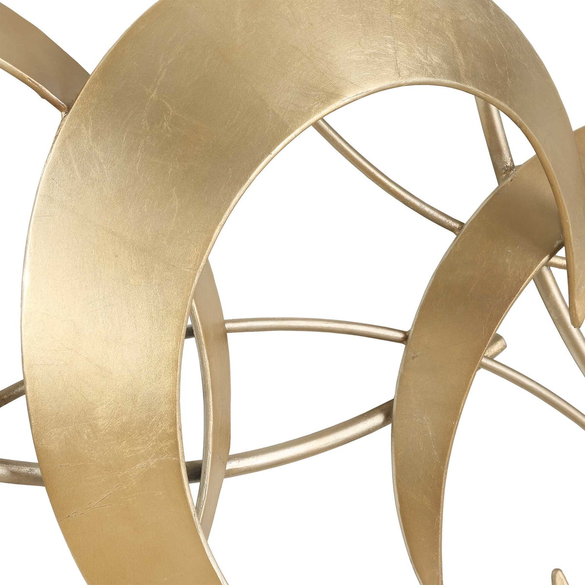 Motivate Gold Wall Art, Sculptural Wall Art by Uttermost, 42" width x 24" height x 4" depth View 6