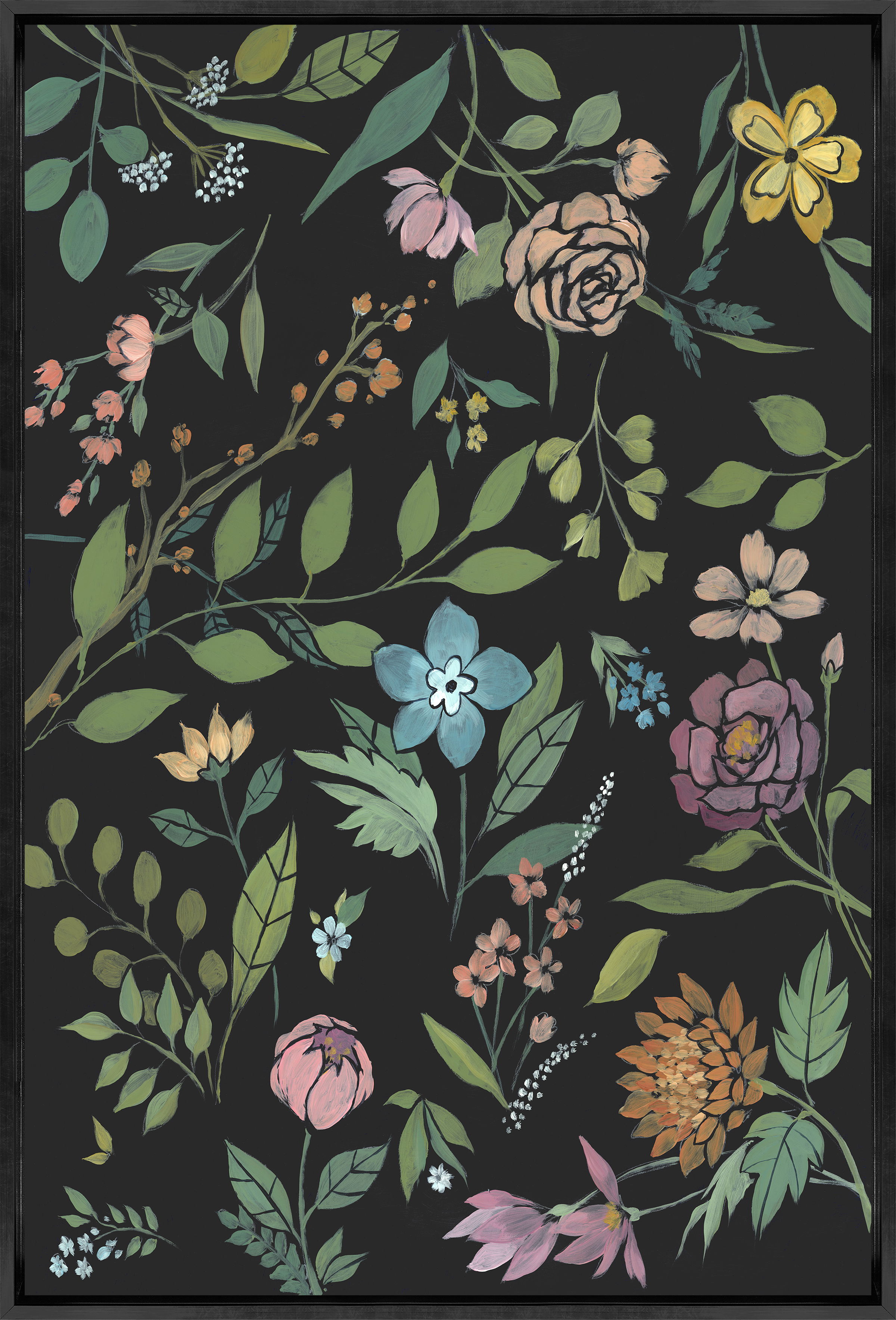 25.5 x 37.5 Blooming Colors II, Art by Leftbank Art, 25.5" width x 37.5" height View 1