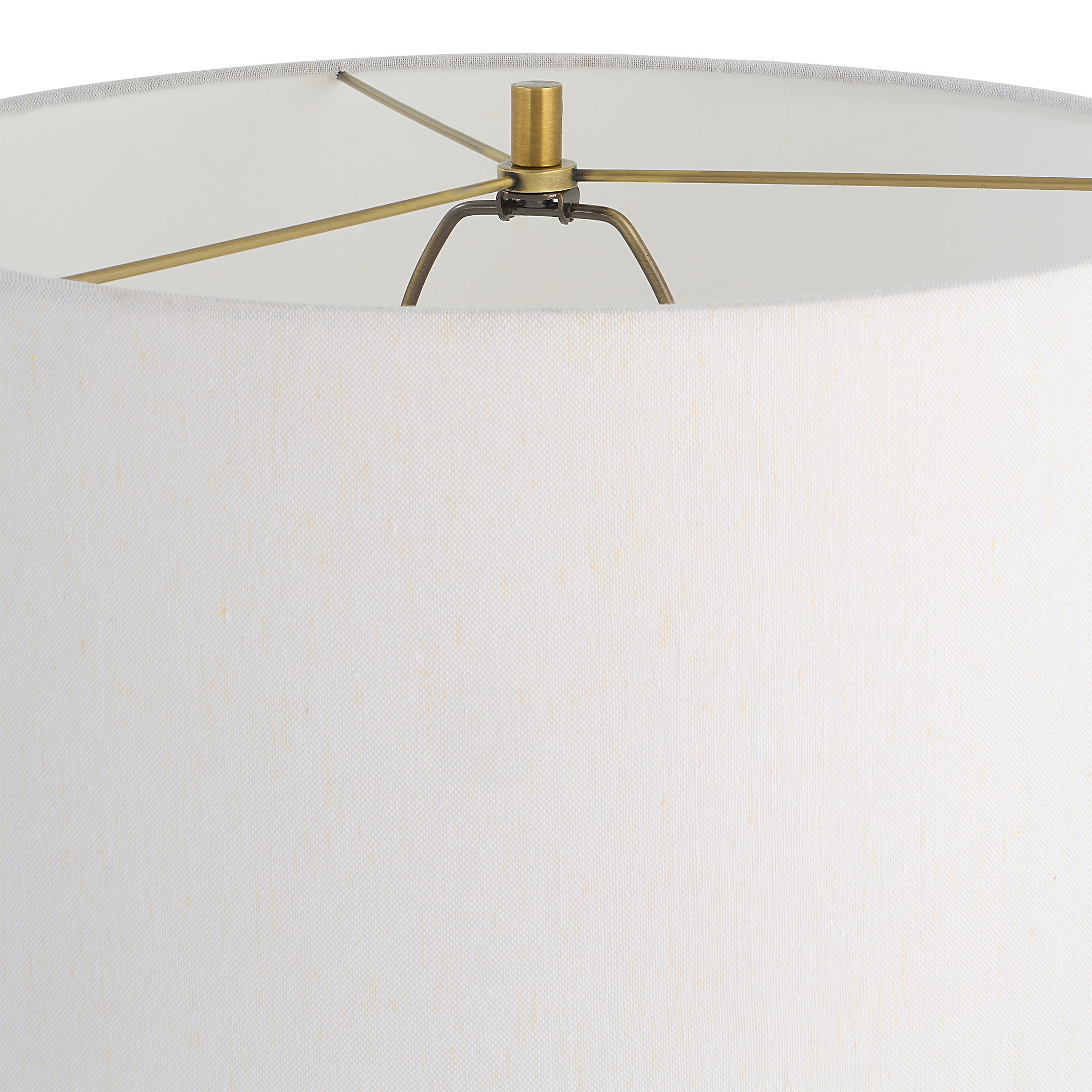 Prominence Brass Floor Lamp large image 