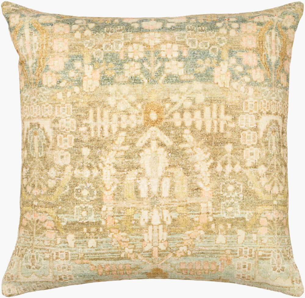 Emily Jean Accent Pillow, Decorative Pillow by Surya, 18" length x 18" width
