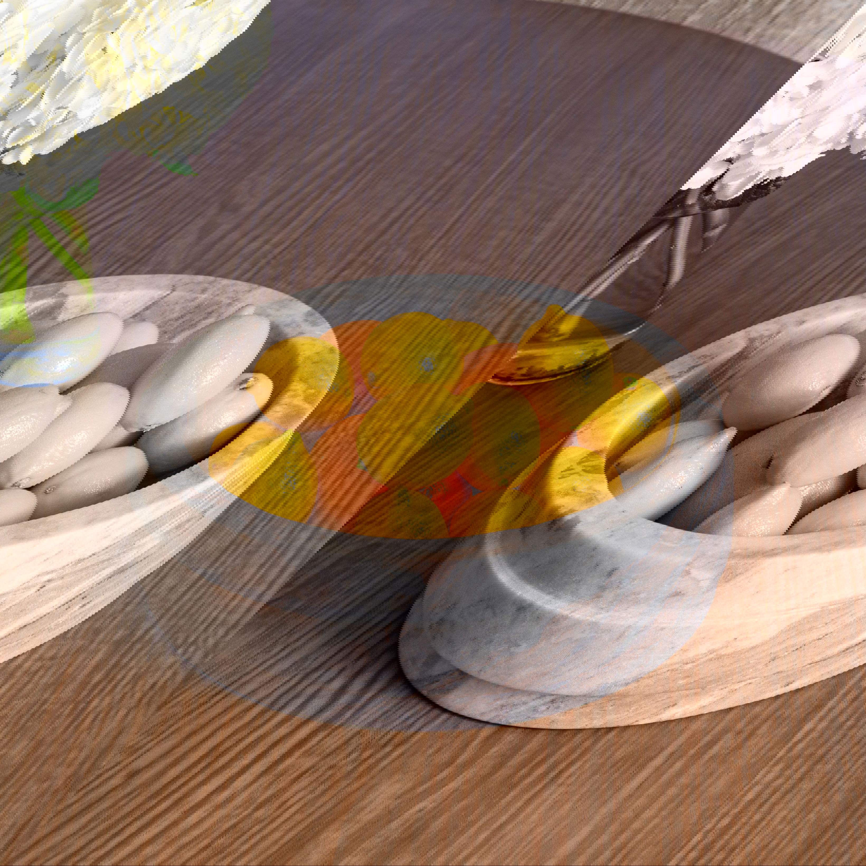 Yarden Bowl Brown, Decor by Dovetail, 14" width x 4.2" height x 14" diameter x 14" depth View 3