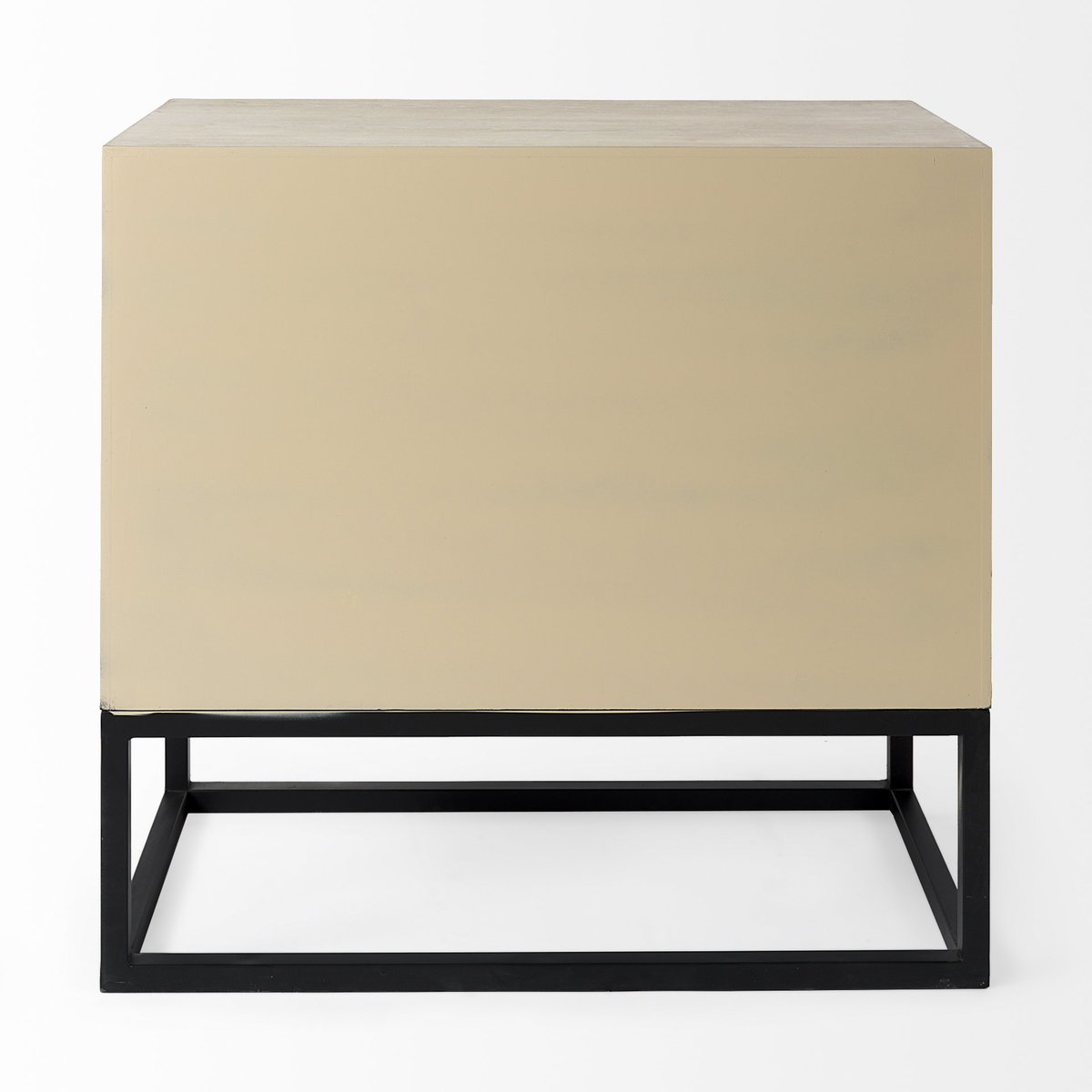 Ciara 32L x 16W Beige Fir Veneer 2 Drawer Accent Cabinet, Cabinets & Chest by Mercana, 31.89" length x 15.94" width x 30.12" height View 7