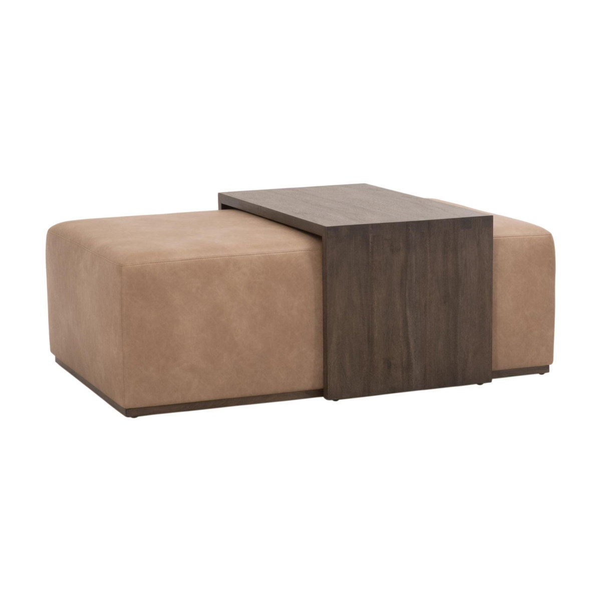 Dovetail Upholstered Coffee Table, by Essentials for Living, 54.5" width x 20" height x 35.5" depth View 2