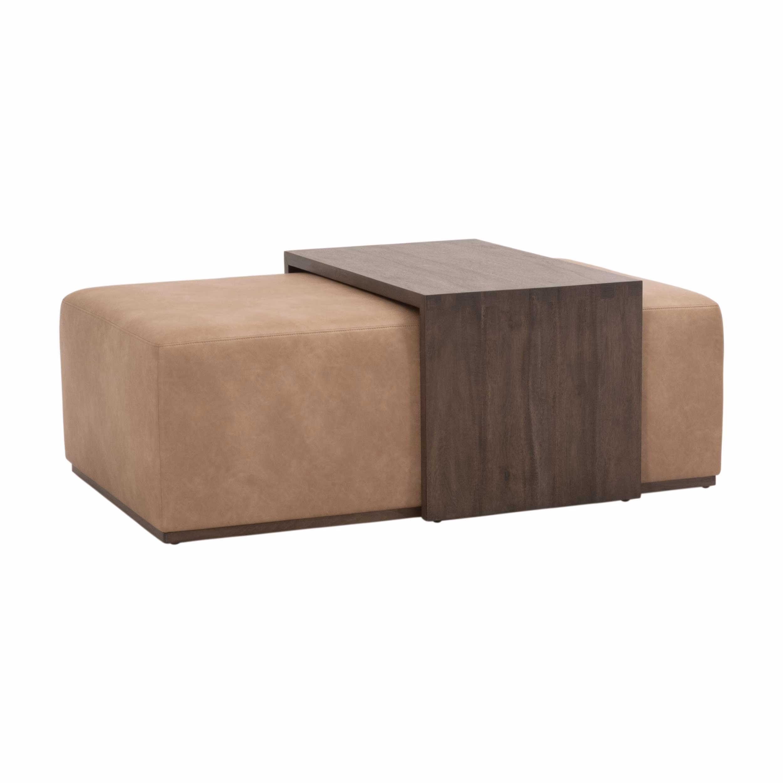 Dovetail Upholstered Coffee Table, by Essentials for Living, 54.5" width x 20" height x 35.5" depth thumbnail 2