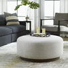 Avila Large Gray Ottoman / Coffee Table thumbnail 1