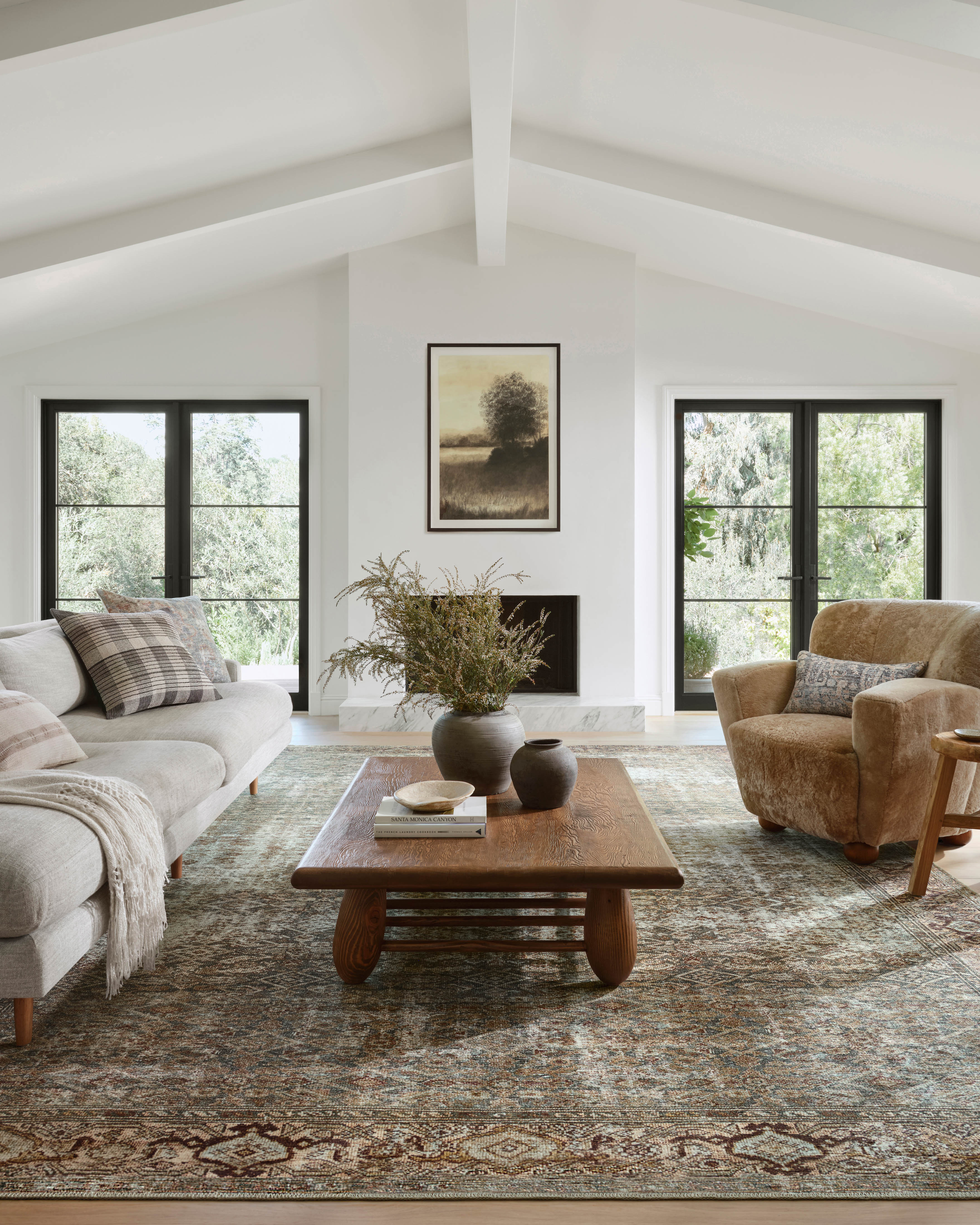 Amber Lewis x Loloi Georgie Rug, 5' length x 7'6" width View 2