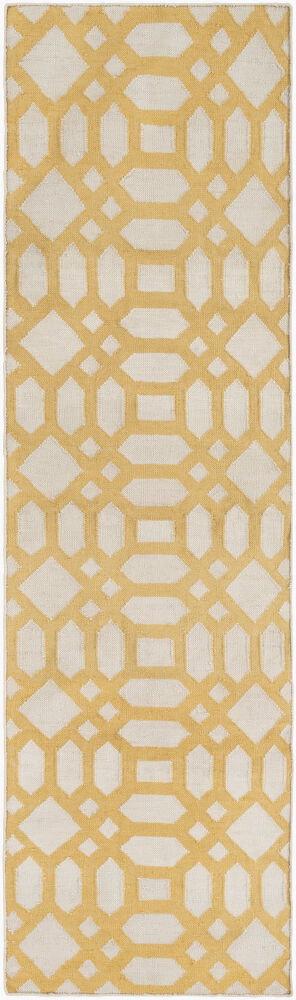 Lagoon Handmade Rug, by Surya, 8' length x 2'6" width