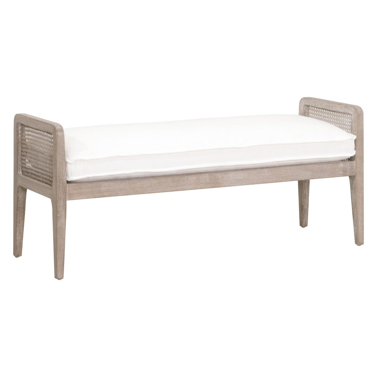Leone Bench, Ottoman by Essentials for Living, 52" width x 22.25" height x 18" depth View 2