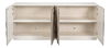 Capriole Credenza, Cabinets & Sideboard by Sarreid, 86" length x 20" width x 36" height thumbnail 9