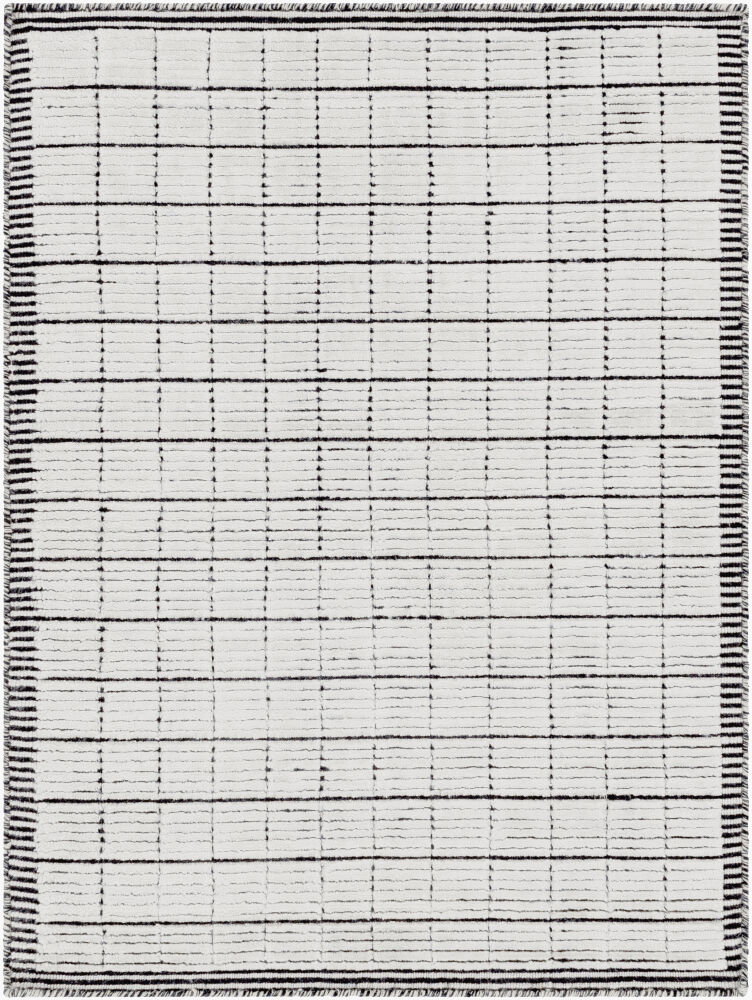 Carre Handmade Rug, by Surya, 3' length x 2' width