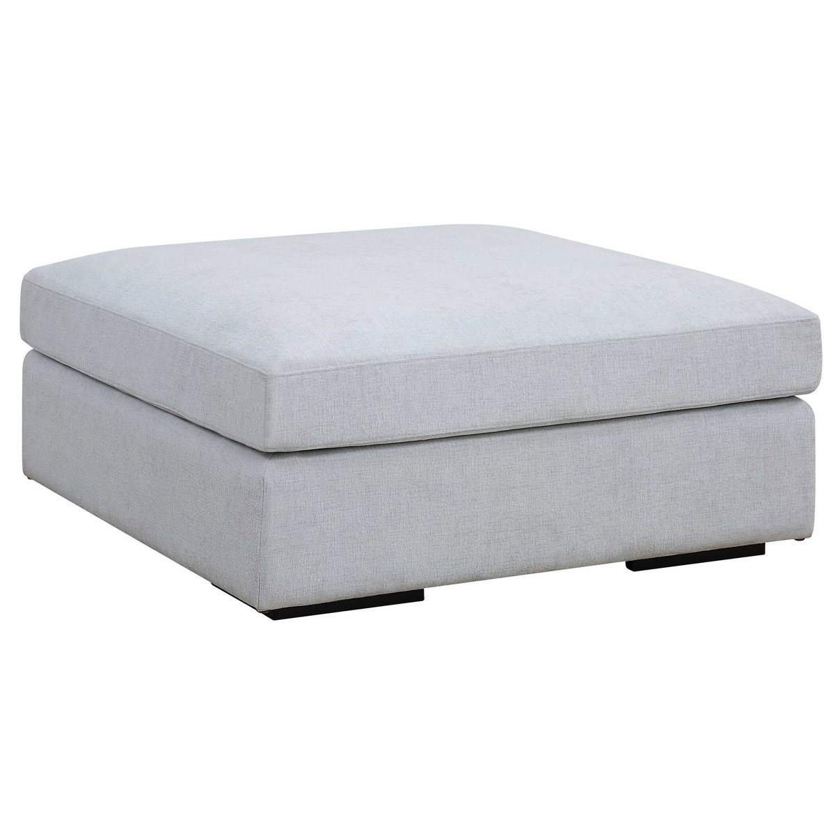Refuge Cloud Blue Sofa Ottoman, Furniture by Uttermost, 40" width x 20" height x 40" depth View 4