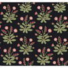 Meadow Flowers Black & Rose Gold Metallic Wallpaper thumbnail 0