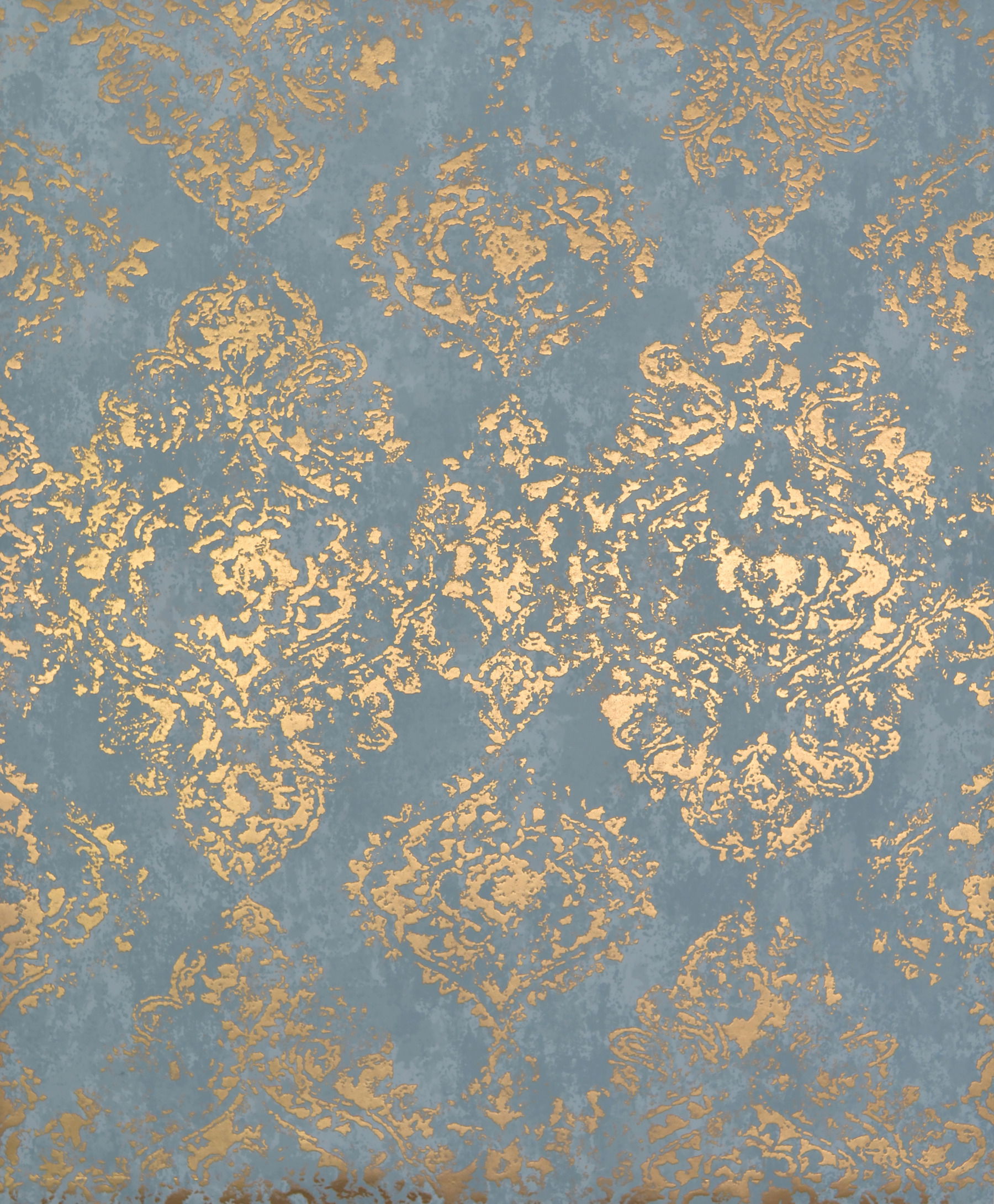Stargazer Blue & Gold Wallpaper, by York Wall, 32'9.6" length x 1'8.8" width x 0.02" depth