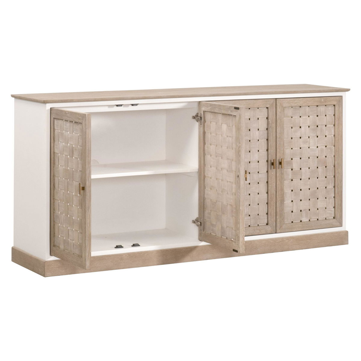 Weave Media Sideboard, Cabinets & Sideboard by Essentials for Living, 74" width x 35.5" height x 18.5" depth View 8