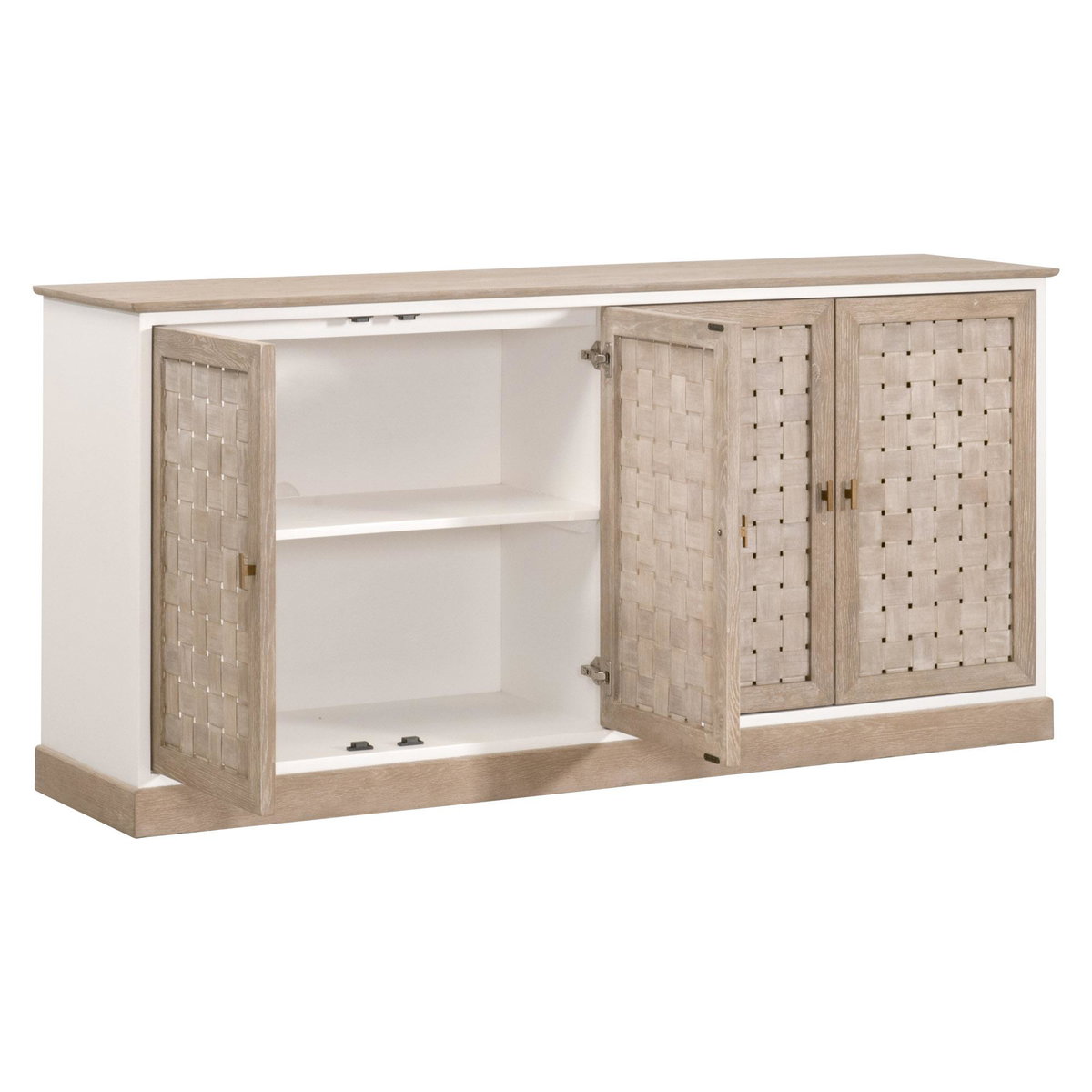 Weave Media Sideboard, Cabinets & Sideboard by Essentials for Living, 74" width x 35.5" height x 18.5" depth View 8
