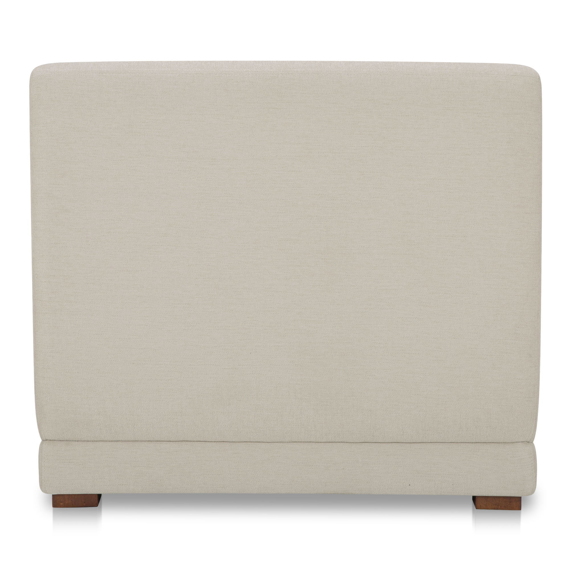 Fraser Slipper Chair Off White, Accent Chair by Moe's Home, 35.4" width x 31.5" height x 36.6" depth View 4