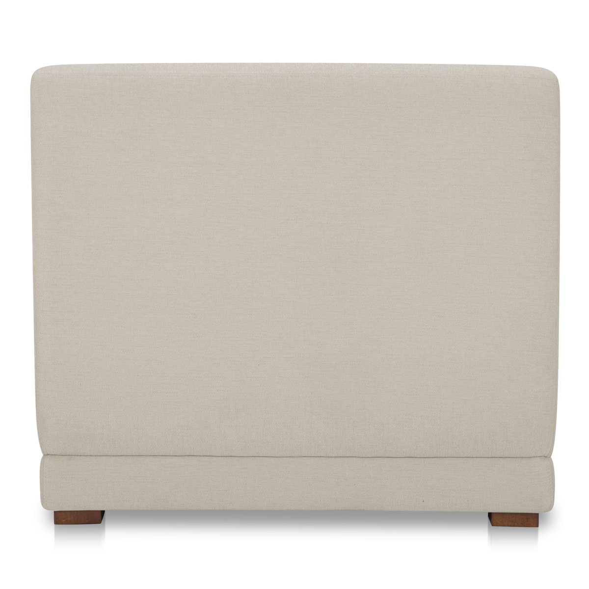 Fraser Slipper Chair Off White, Accent Chair by Moe's Home, 35.4" width x 31.5" height x 36.6" depth View 4