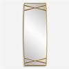 Gentry Oversized Gold Mirror thumbnail 0