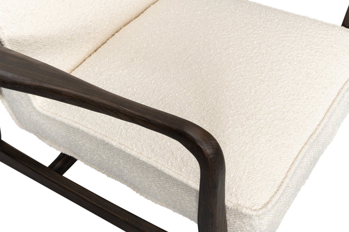 Ryder Chair, by Sarreid, 2'6" length x 2'3" width x 2'7" height View 5