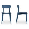 Kent Outdoor Dining Chair Navy - Set Of Two, by Moe's Home, 16.75" width x 31" height x 20.5" depth thumbnail 3