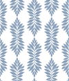 Broadsands Botanica Blue Wallpaper, by York Wall, 33' length x 1'8.5" width x 0.02" depth thumbnail 1